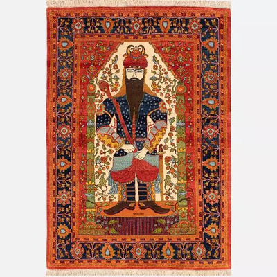  فرش دستباف دو متری کردستان رستم کرم PR-4010079